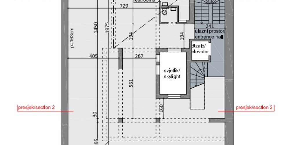 tlocrt klia potkrovlje