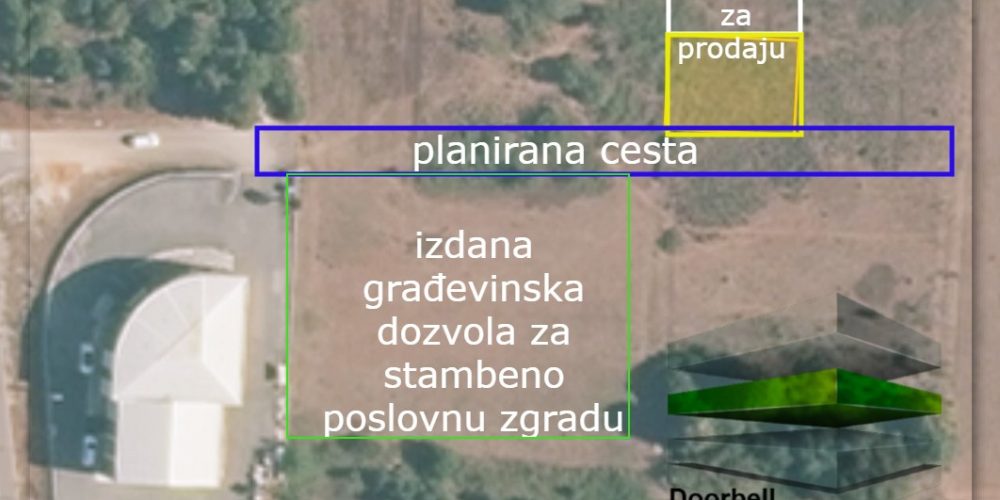 zemljište s planom ceste 2